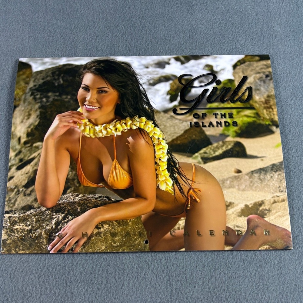 Girls of the Islands‎ 2026 Hawaii Calendar Randall Tanaka ABC Stores Bikini Wall